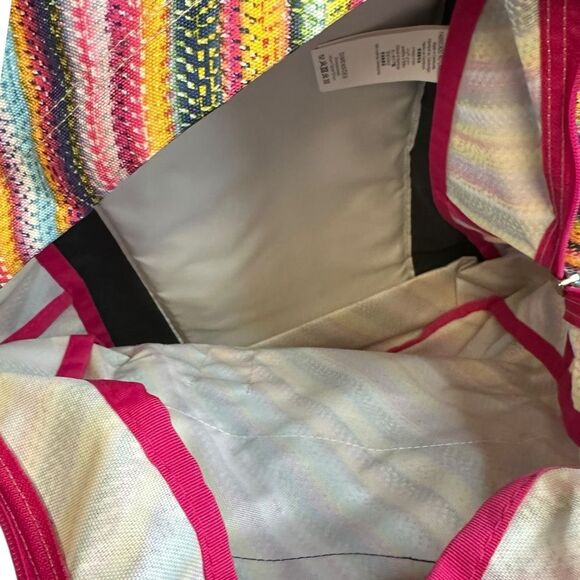 JANSPORT Multicolor Rainbow Stripe SuperBreak Backpack One Size - Picture 4 of 4